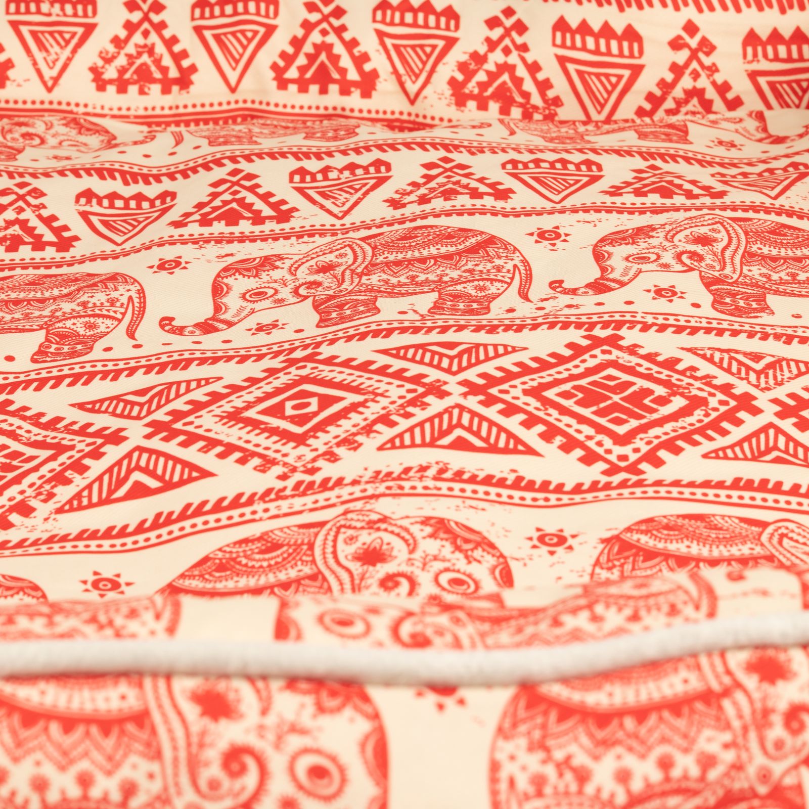 PAW Bed – Lucky Elephant – Rojo – 60 × 50 × 14cm - Imagen 8