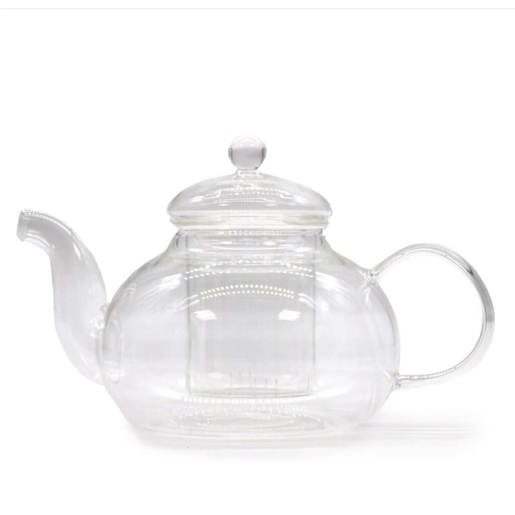 Tetera con infusor de vidrio - Perla redonda - 800ml