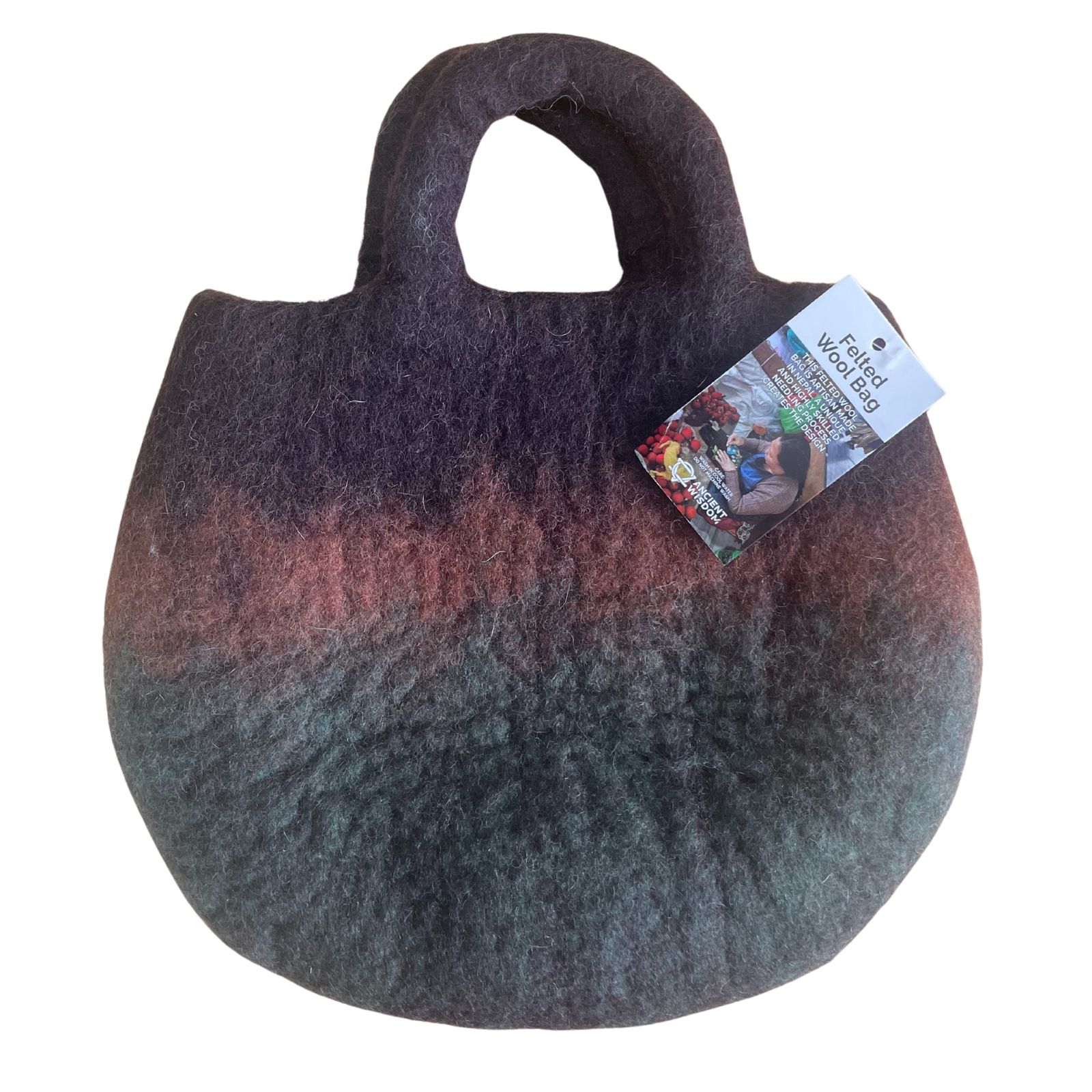 Bolsa de fieltro para jardín de hadas - 35 x 27 cm - Imagen 3