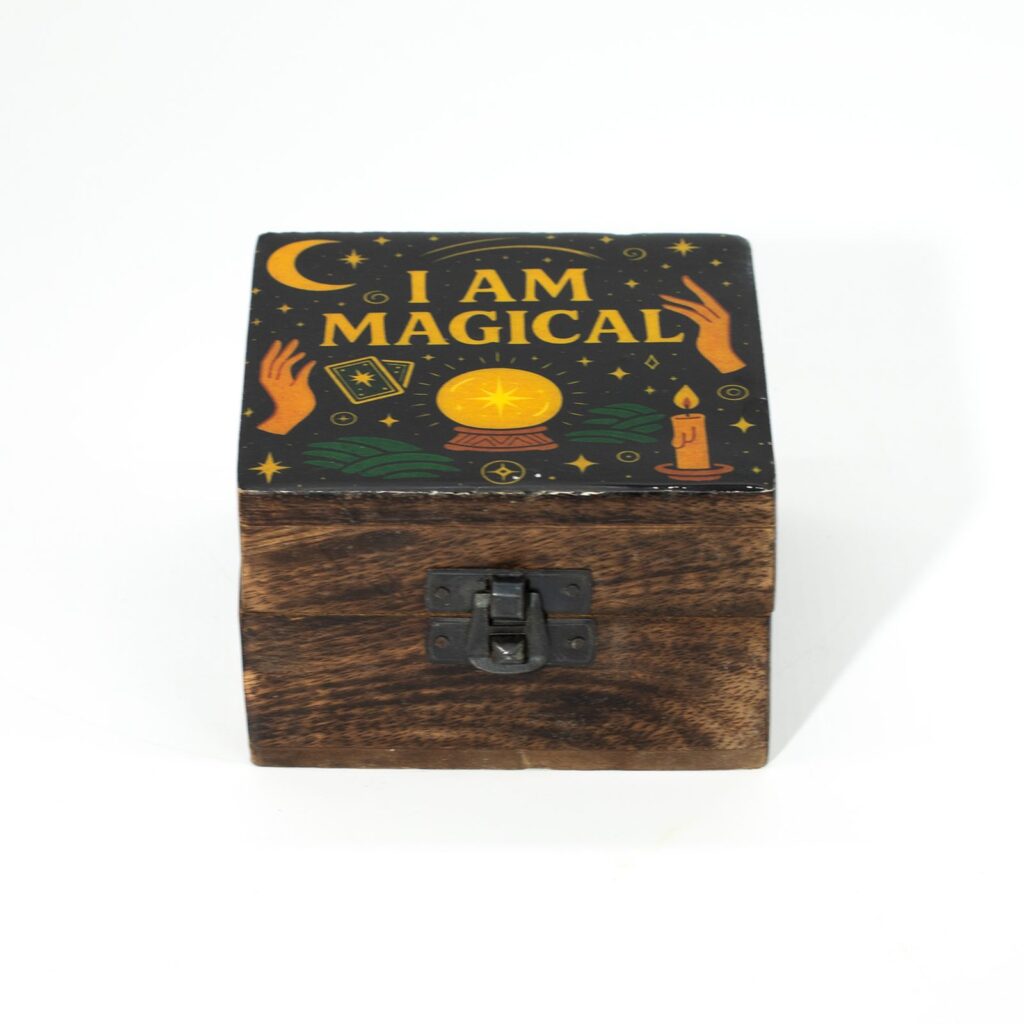 Pequeña caja esmaltada  - Soy mágico