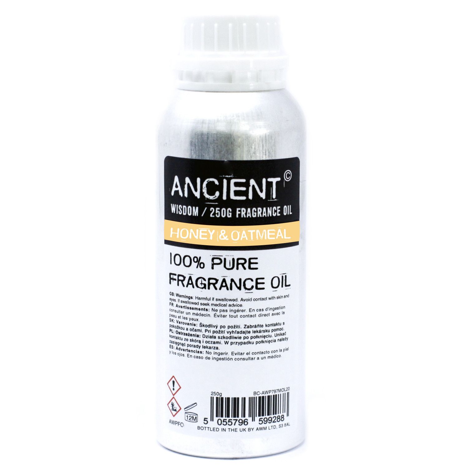 Aceites de Fragancia 250g - Miel y Avena