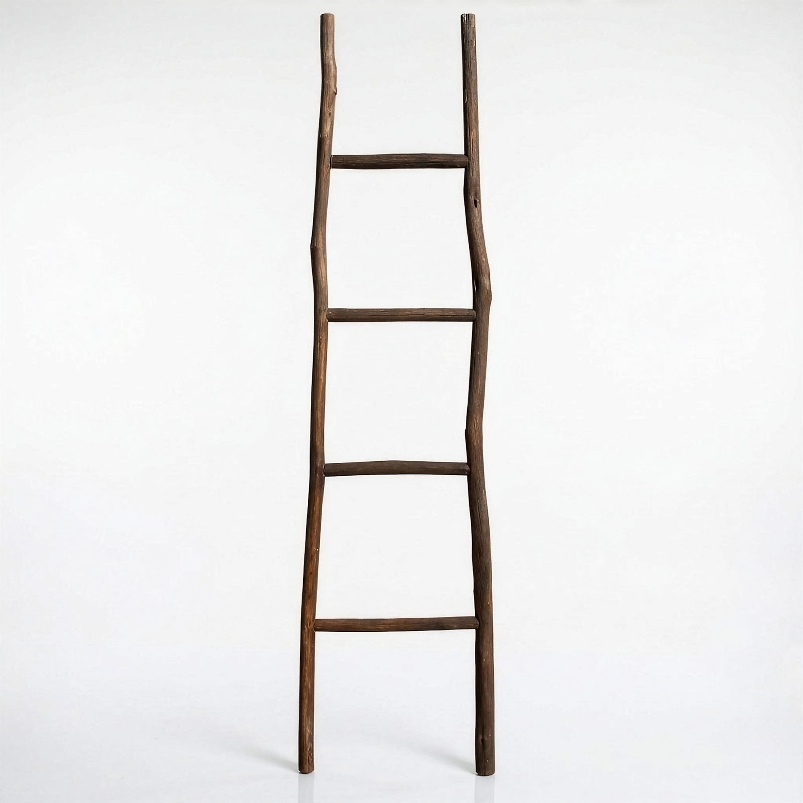 Escalera de Madera Kemu Grande - 1.5m - Chocolate - Estilo japonés - Imagen 2