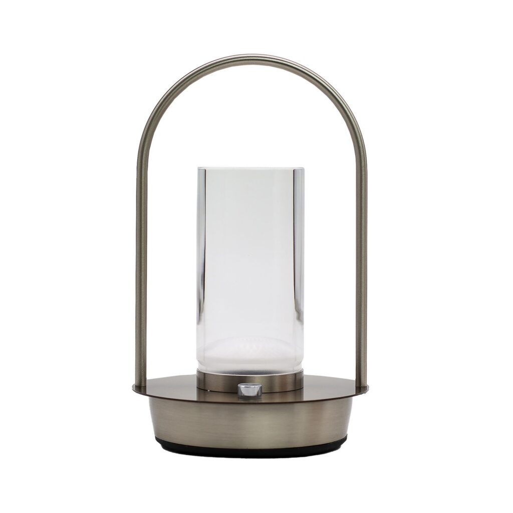 Lámpara táctil - Linterna de cristal - USB (C) - Recargable (2000 vatios)