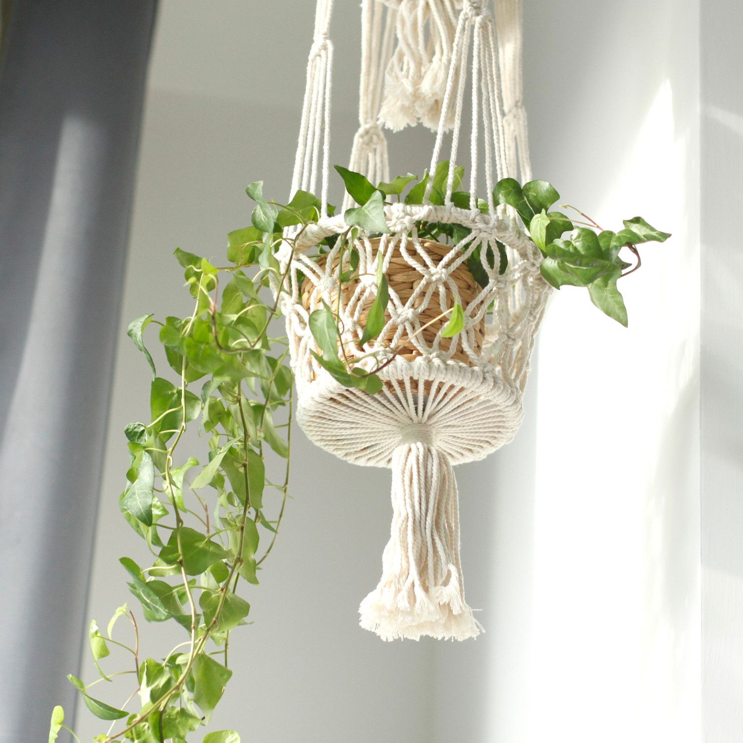 Macetero de Macrame - Doble - Imagen 10