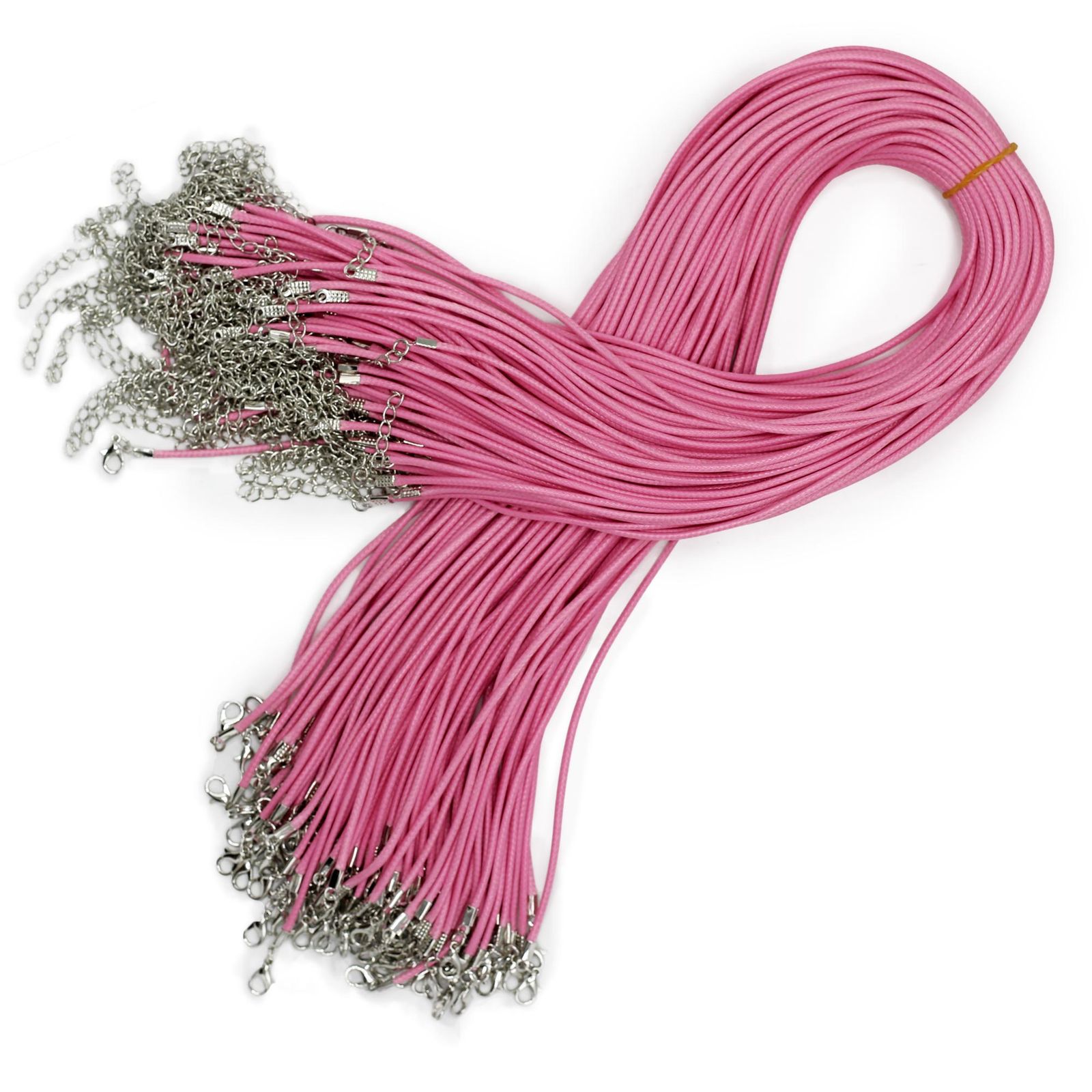 Cordones para accesorios - 2mm x 55cm - Rosa 102 - Imagen 2