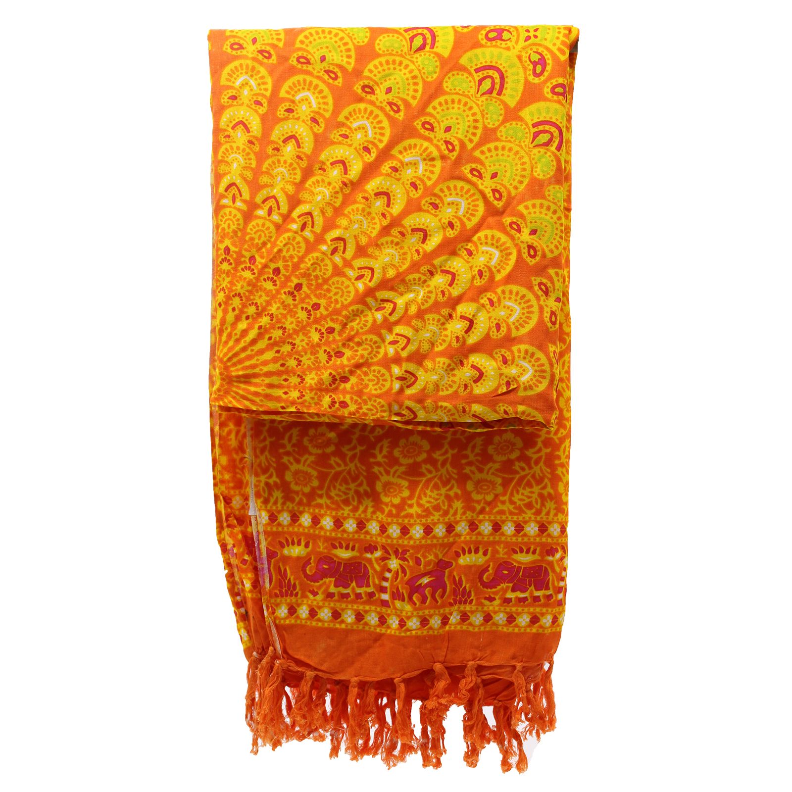 Pareos Mandela naranja lima - Imagen 4