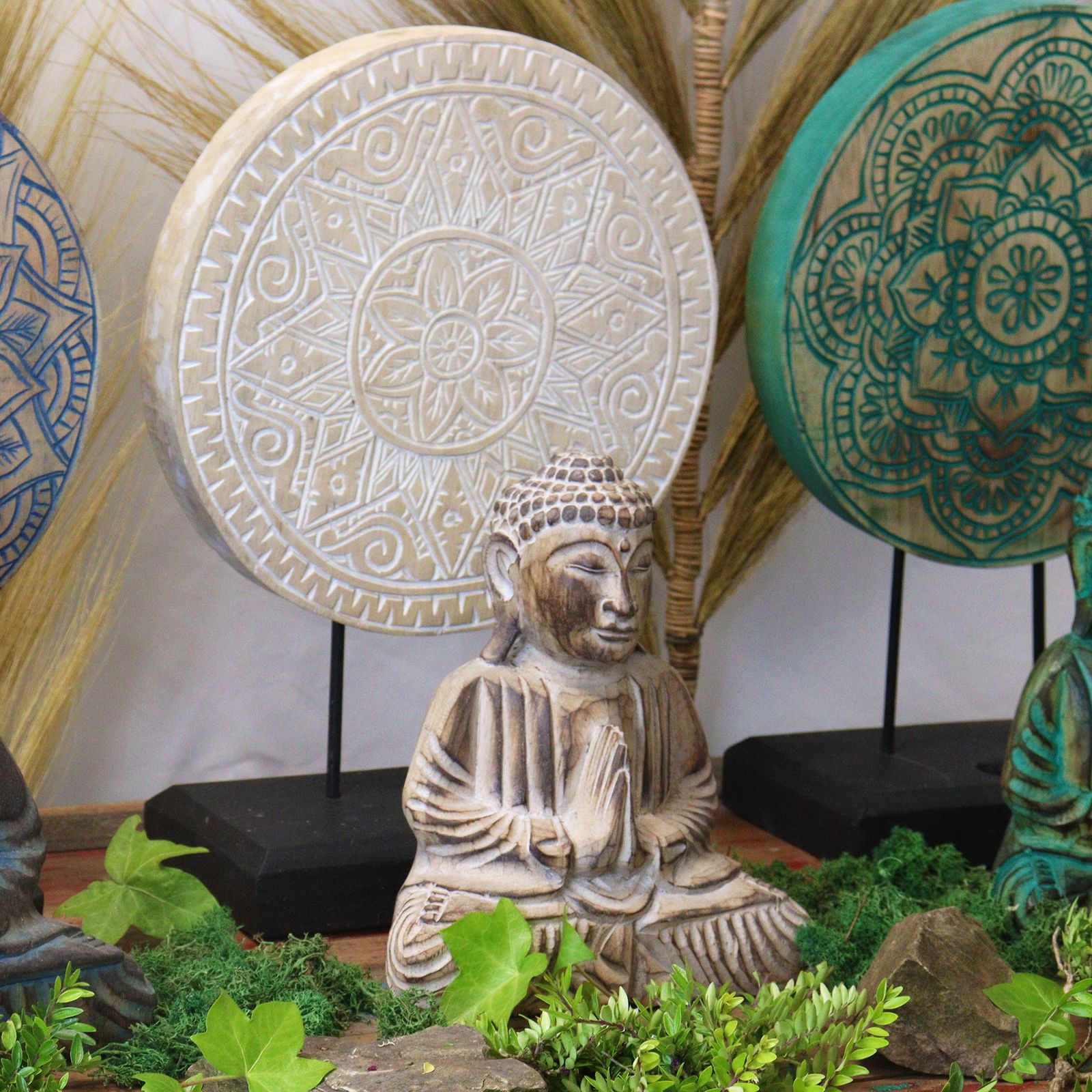 Buda Feng Shui - Mandala Clásico - Natural - Imagen 7