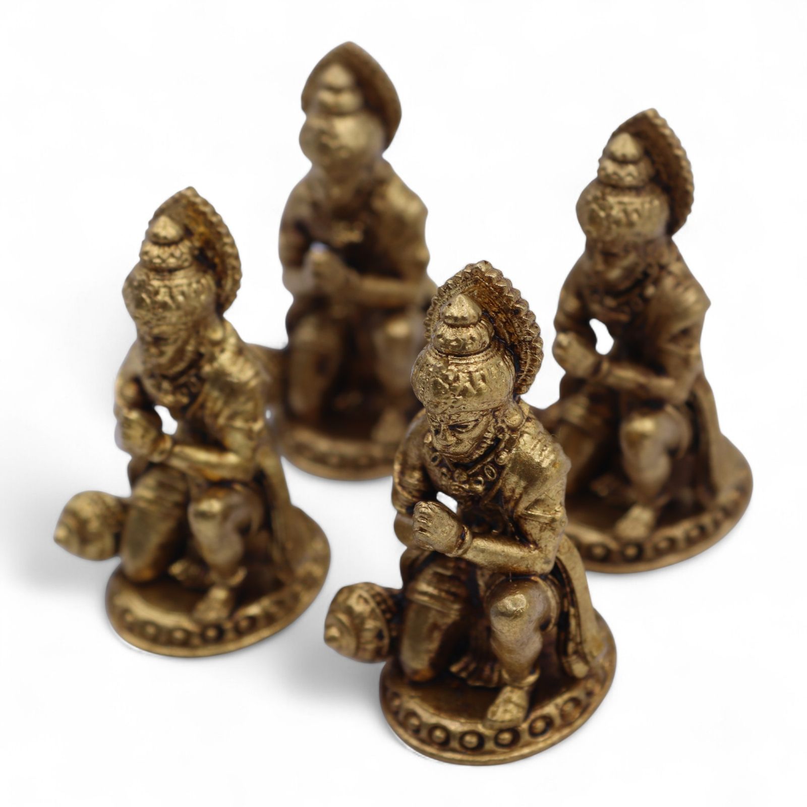 Dioses en miniatura de latón - Hanuman (30 g) - 36mm - Imagen 6