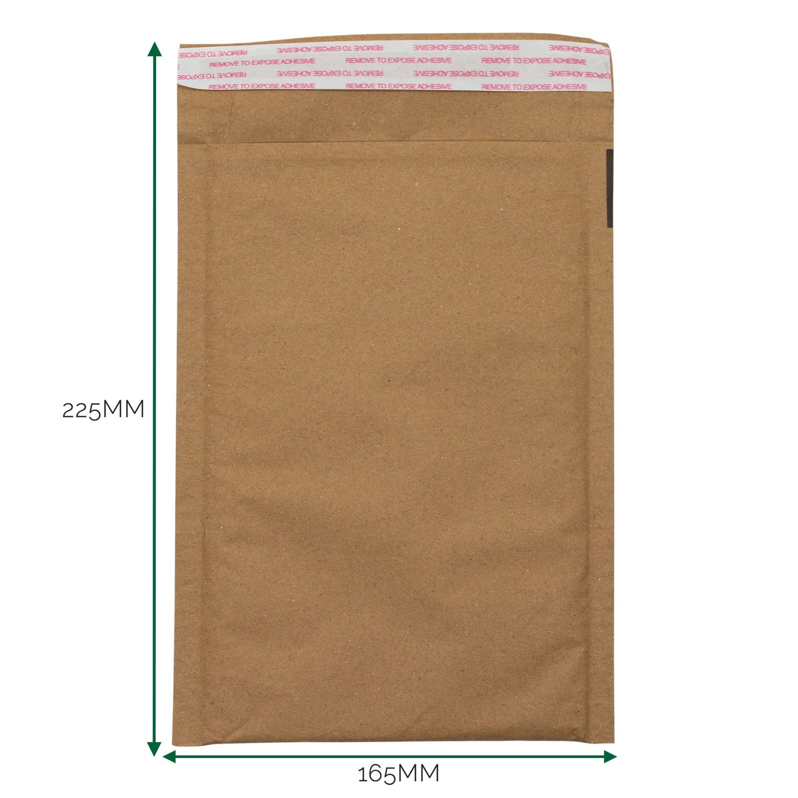 Sobre acolchado de papel kraft con panal (165x225+40mm)