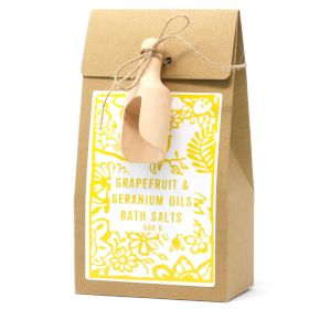 Sales de Baño de Pomelo y Geranio 500g - Imagen 4