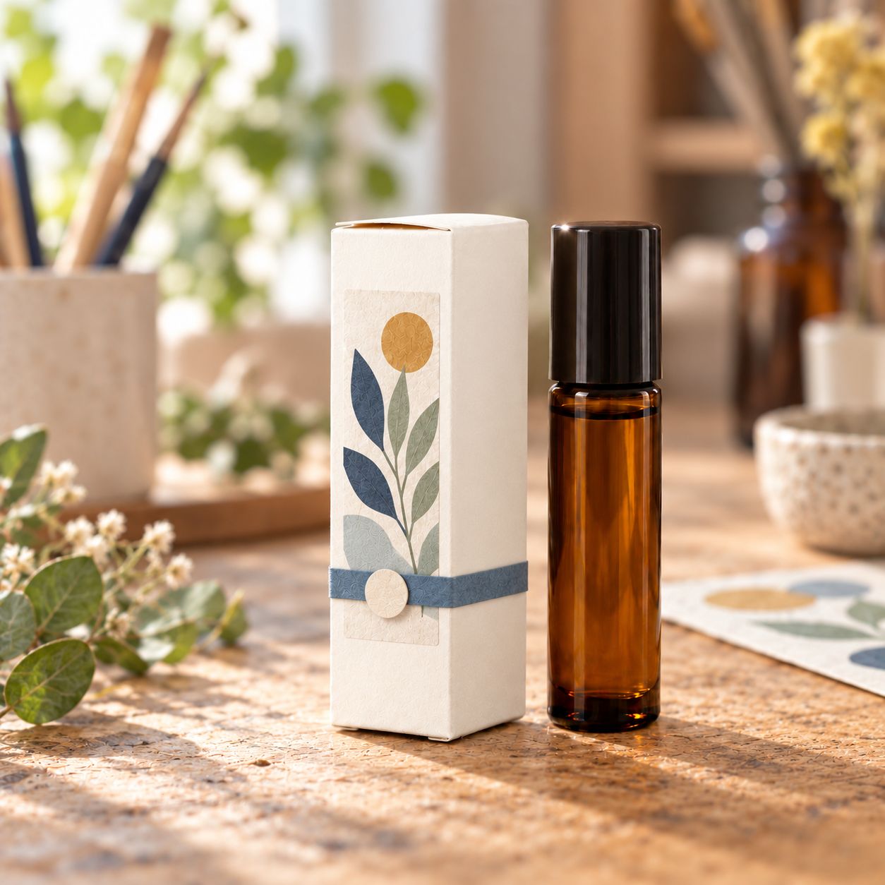 Caja para 10ml Roll On Bottle - Blanca - Imagen 5
