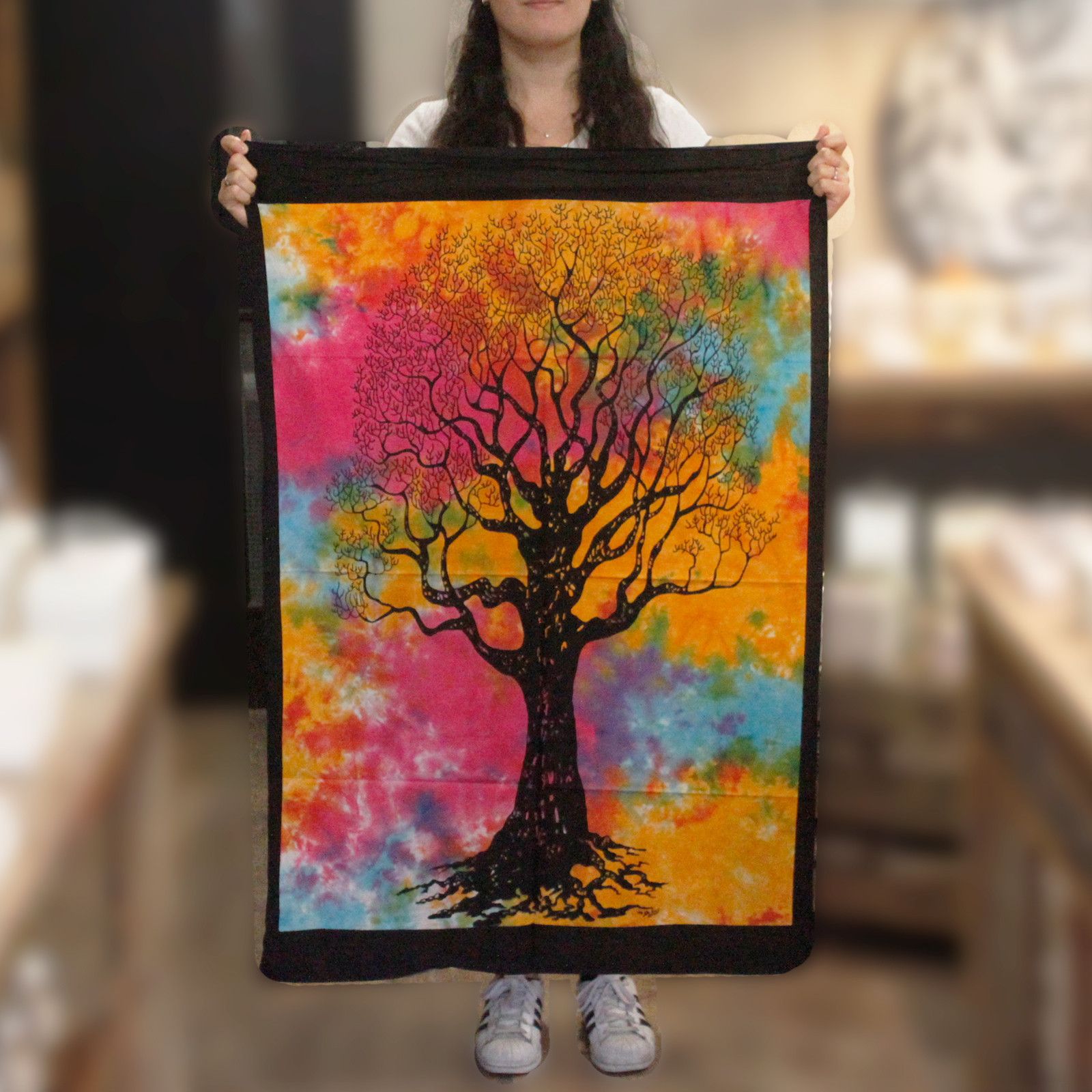 Arte de pared de algodón - Árbol de la fuerza - Imagen 2