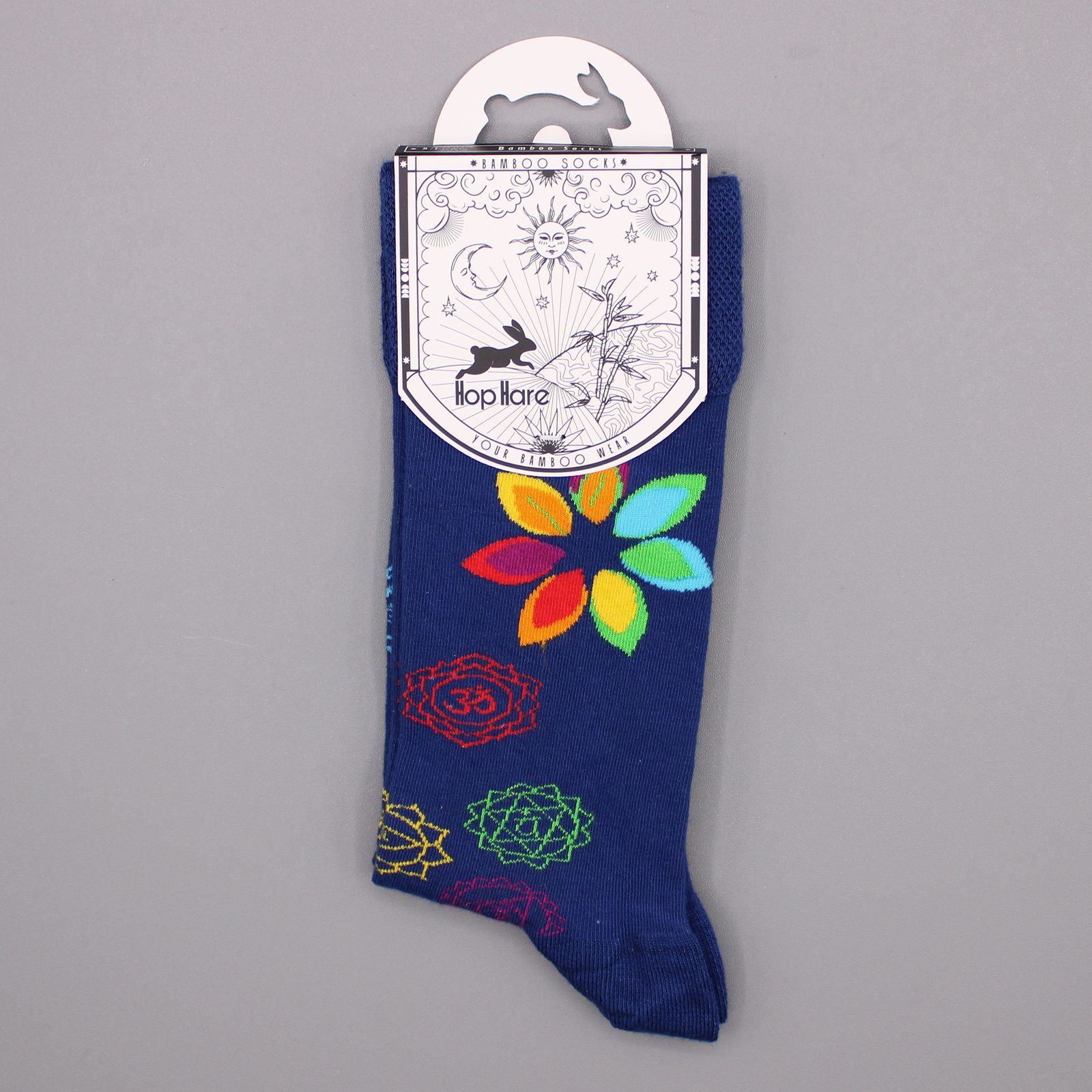 Calcetines Hop Hare Bamboo (S/M) - Rainbow Chakra - Imagen 4