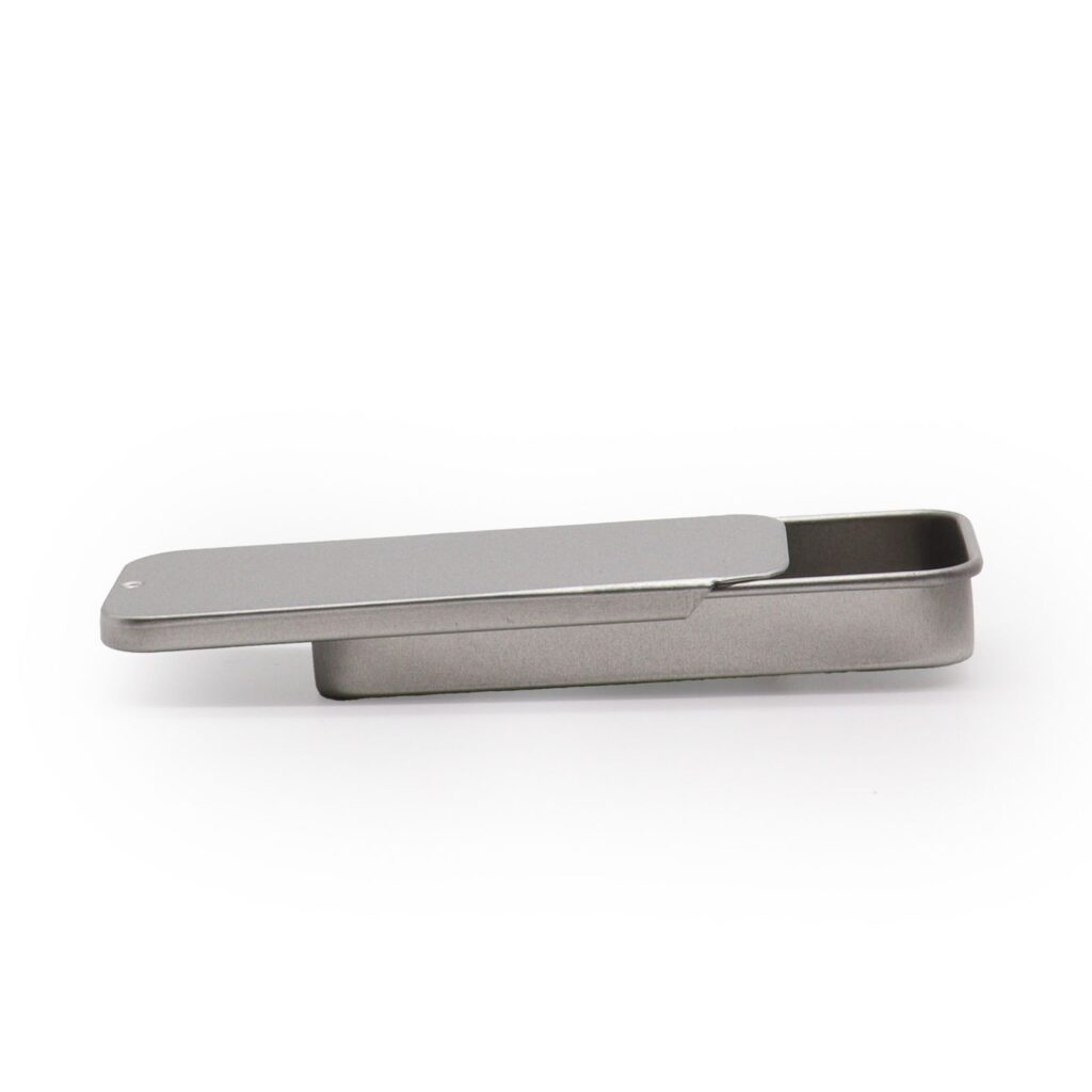 Dispensador de minilata con tapa deslizante - 10g (6x3.3x1cm)