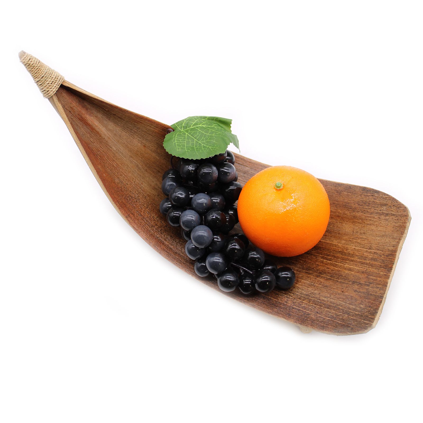 Juego de fruteros de hoja de coco - Natural - Imagen 2