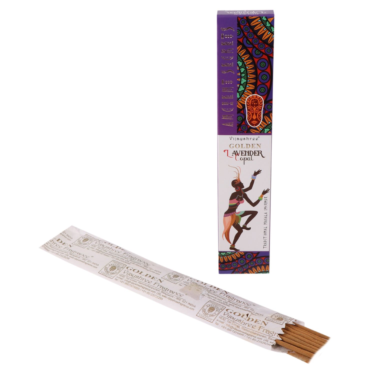 15 g de copal dorado y lavanda - Imagen 2