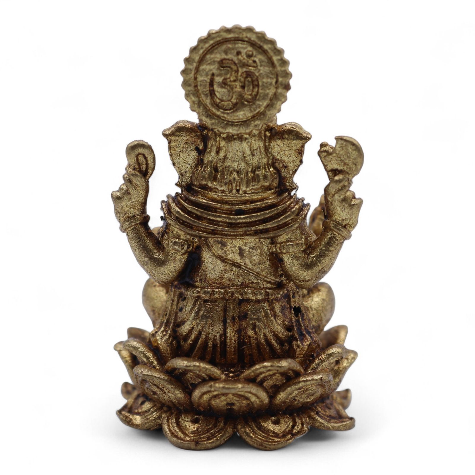 Dioses en miniatura de latón - Ganesha (22 g) - 37 mm - Imagen 5