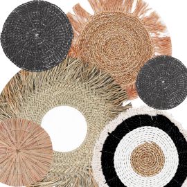 Conjunto de seis cuadros naturales - Colección Bintang