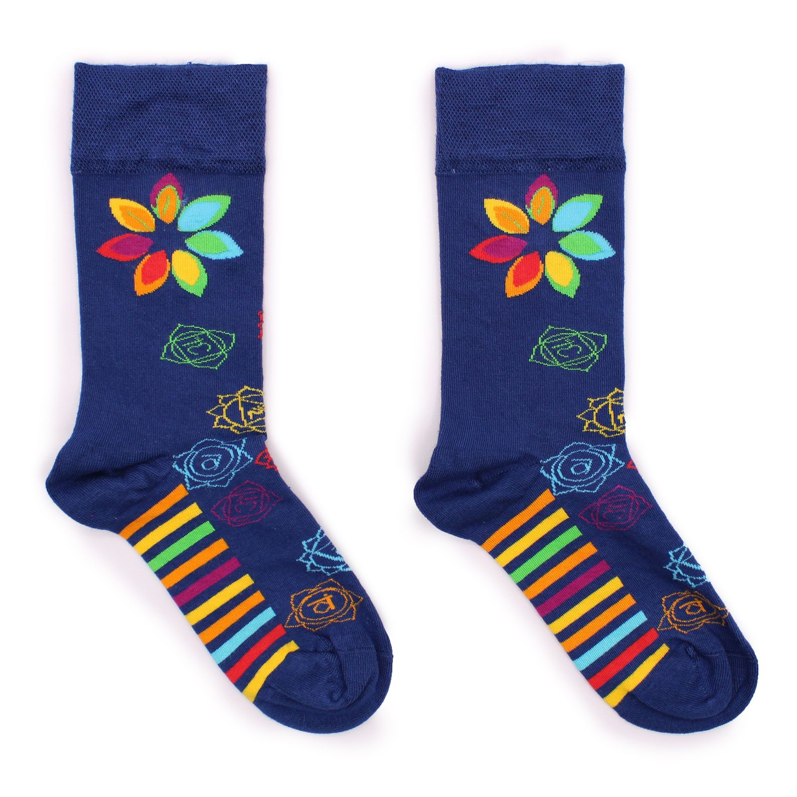 Calcetines Hop Hare Bamboo (S/M) - Rainbow Chakra - Imagen 2