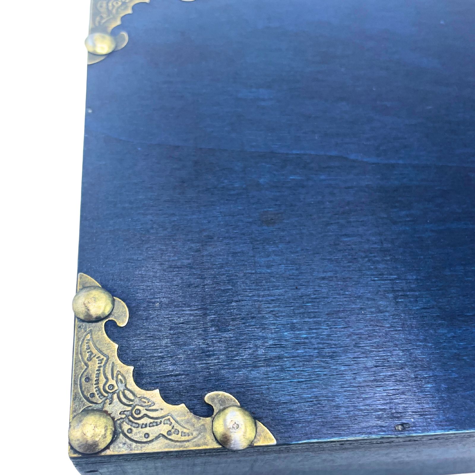Caja de té / regalo / cesta - verde azulado - Imagen 2