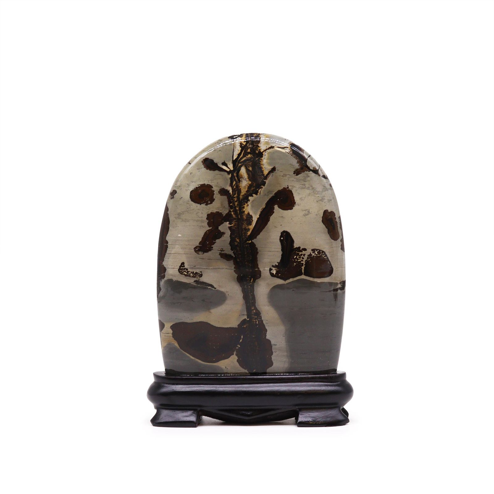 Piedras con imagenes de Guohua - Arco - 145x110 mm (aprox 140 g) - Imagen 3