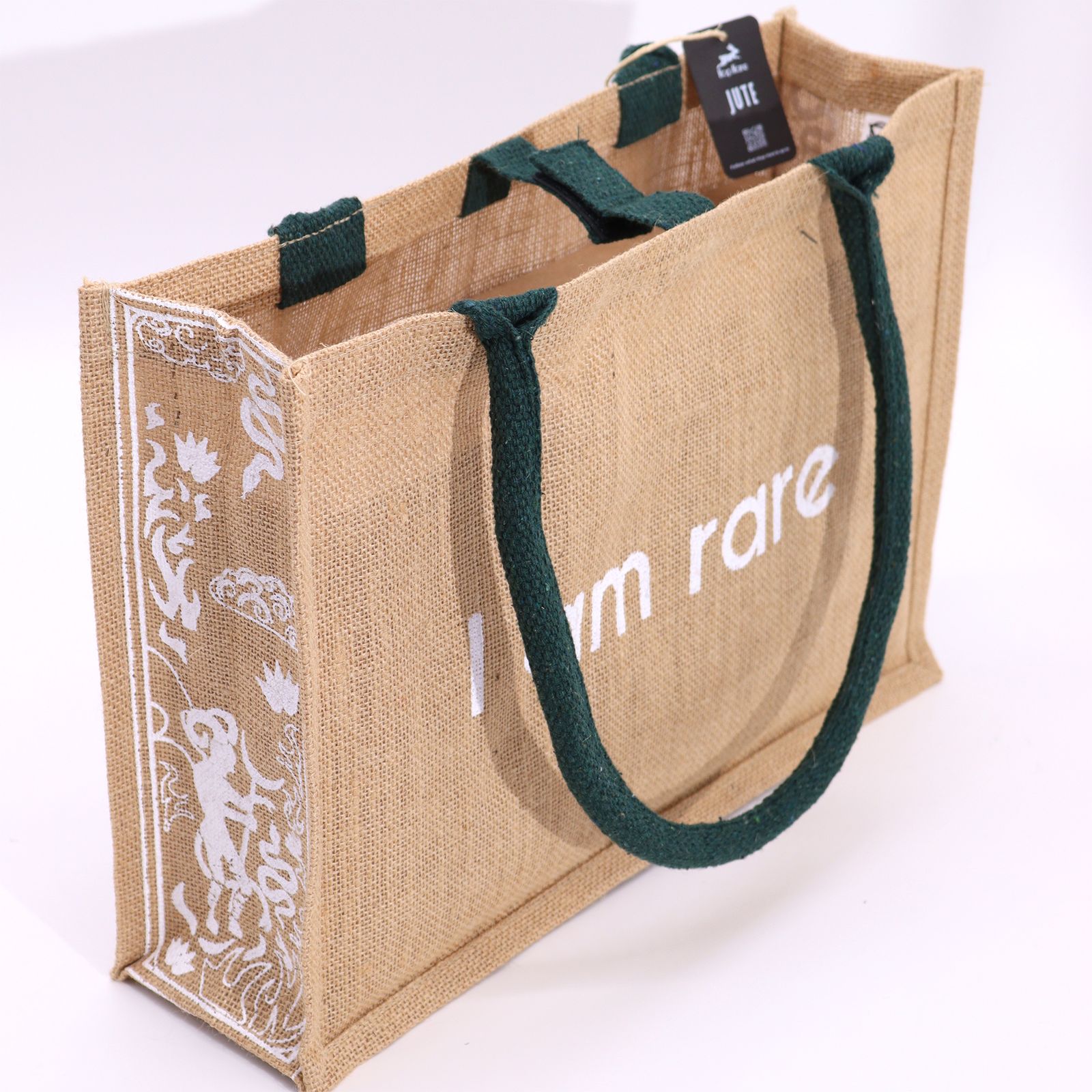 Bolsa Grande de Yute Hop Hare - Soy Rara - Imagen 2