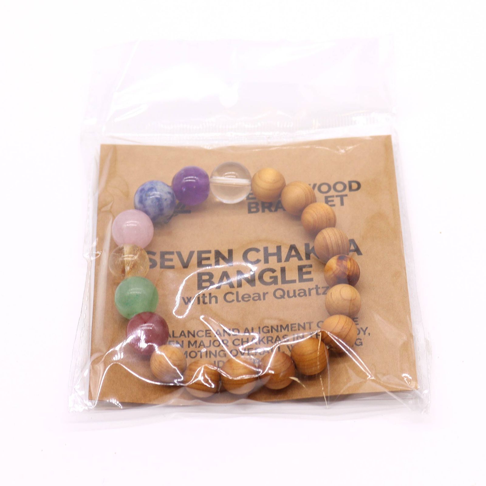 Pulsera de Cedro - 7 chakras - Imagen 6