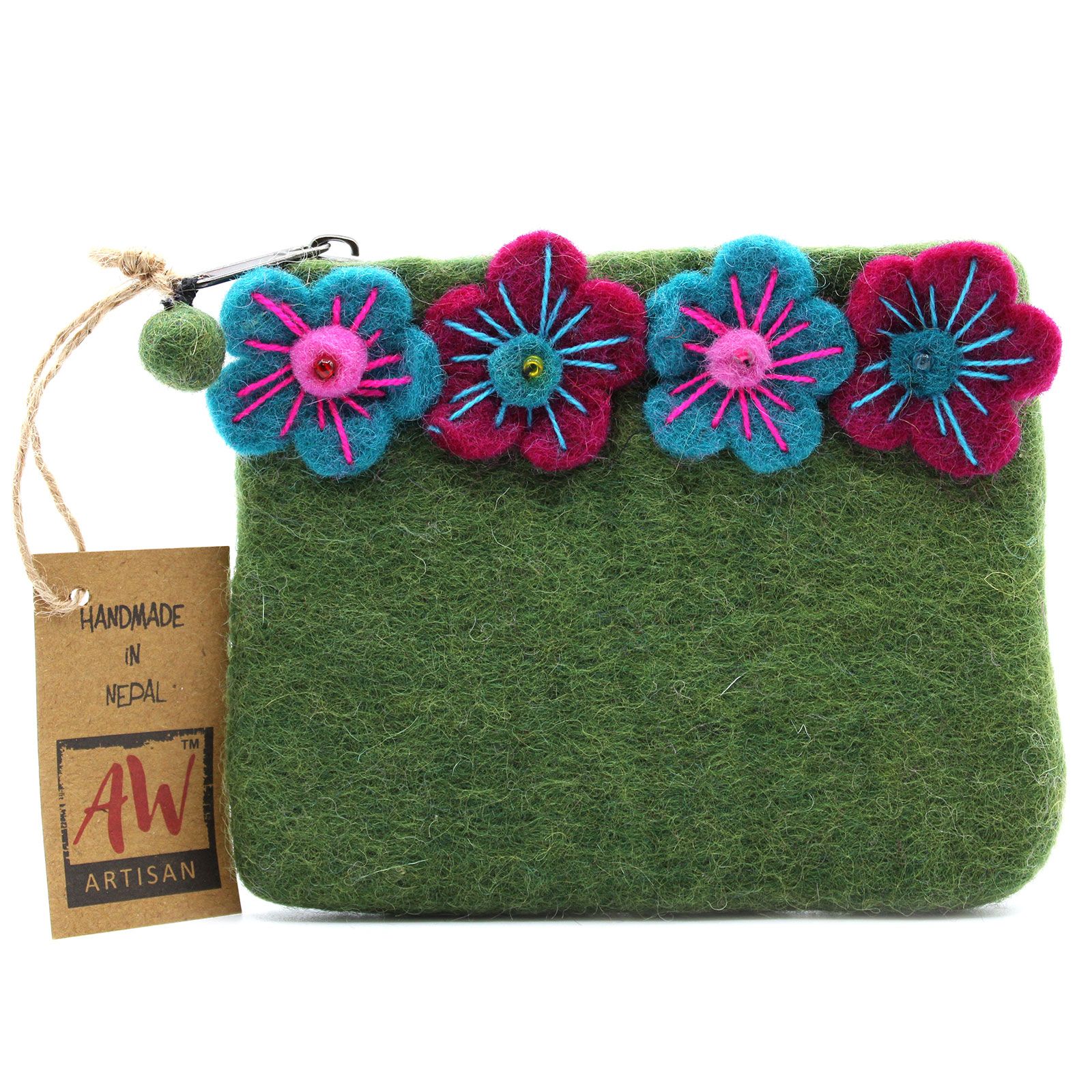 Estuche de Fieltro Natural (surt) - Cuatro Flores - Imagen 6