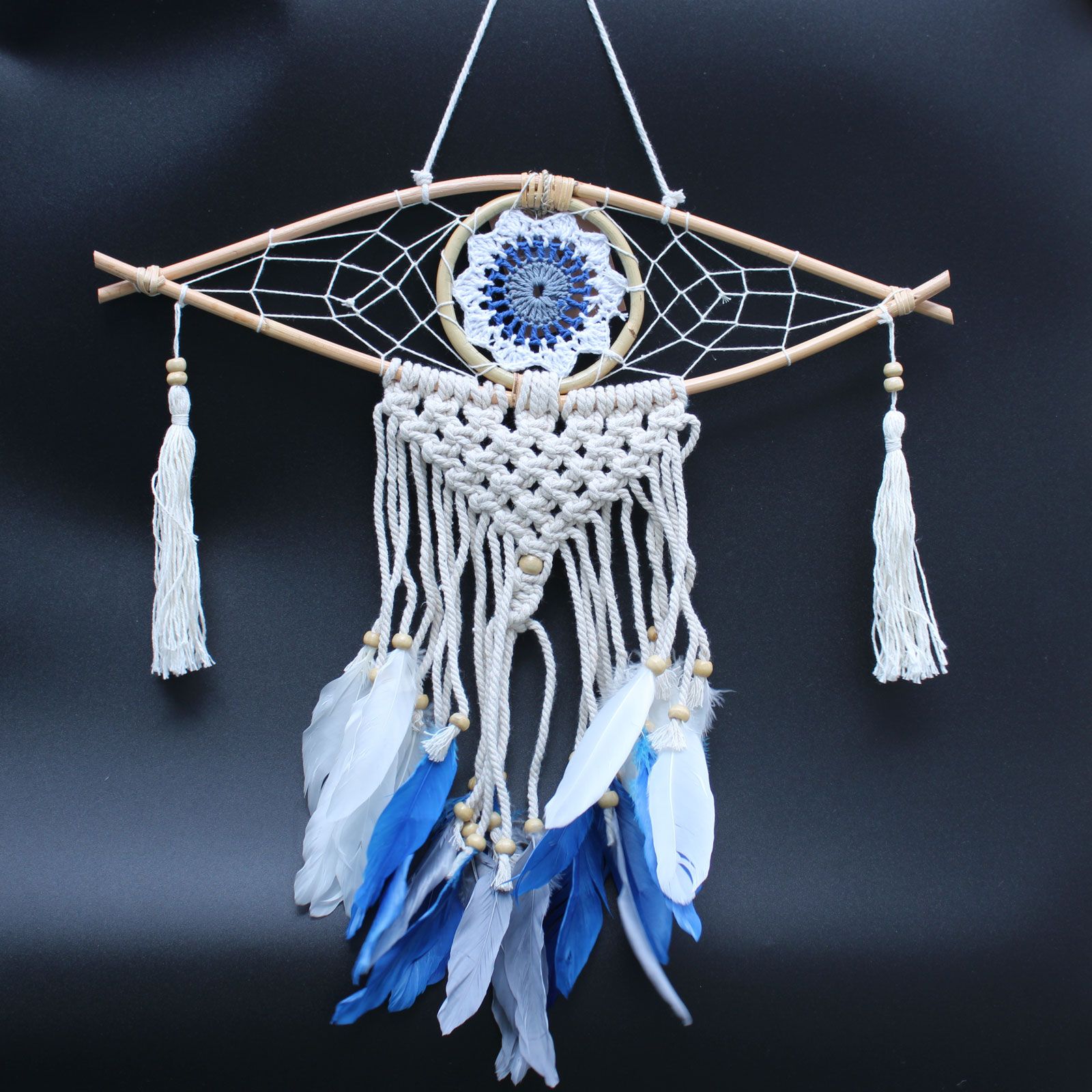 Atrapasueños - Sm Macramé Ojo Colores Surt - Imagen 2