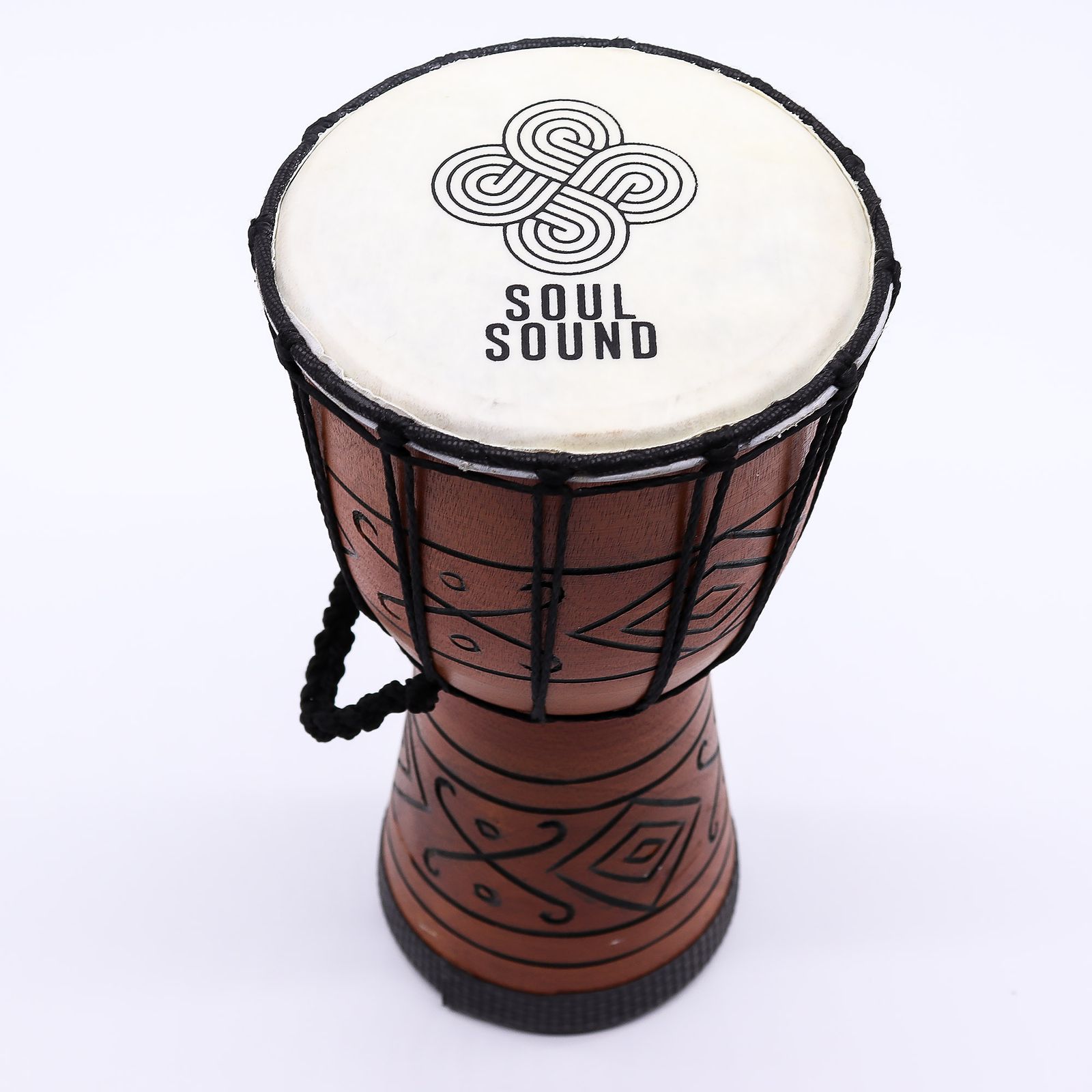 Tambor Pro Djembe Pequeño "Sonido del Alma" – Sonido Grave – 30 cm - Imagen 2