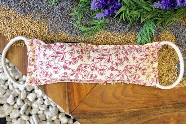 Bolsas de trigo de algodón natural - Purpura - Imagen 3
