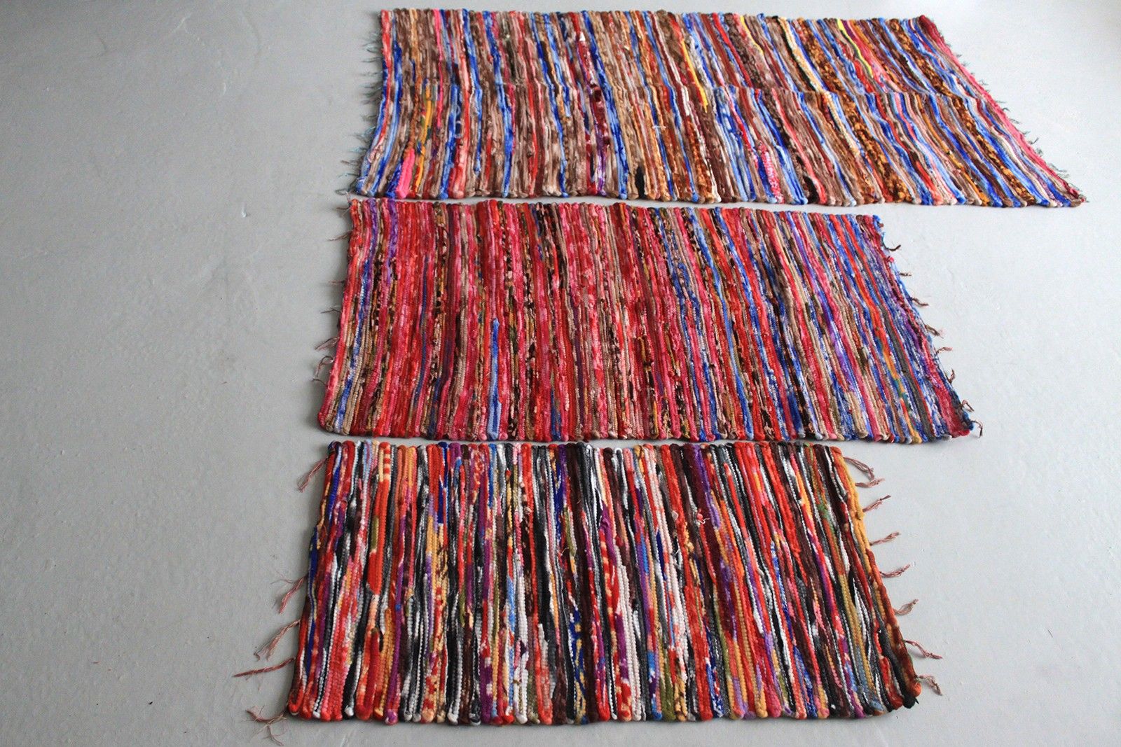 Alfombra grande de trapo - 105x185cm - Imagen 7