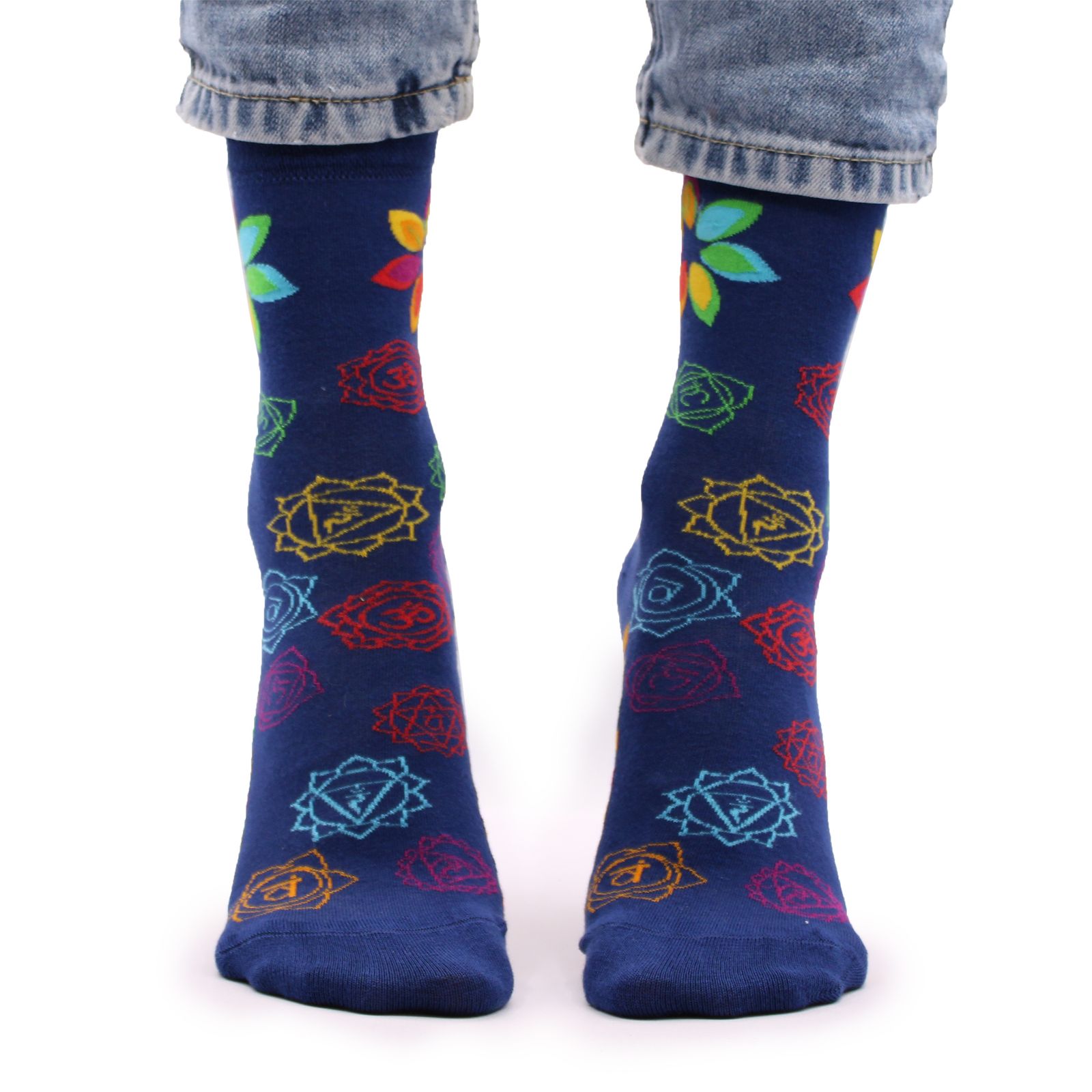 Calcetines Hop Hare Bamboo (S/M) - Rainbow Chakra - Imagen 3