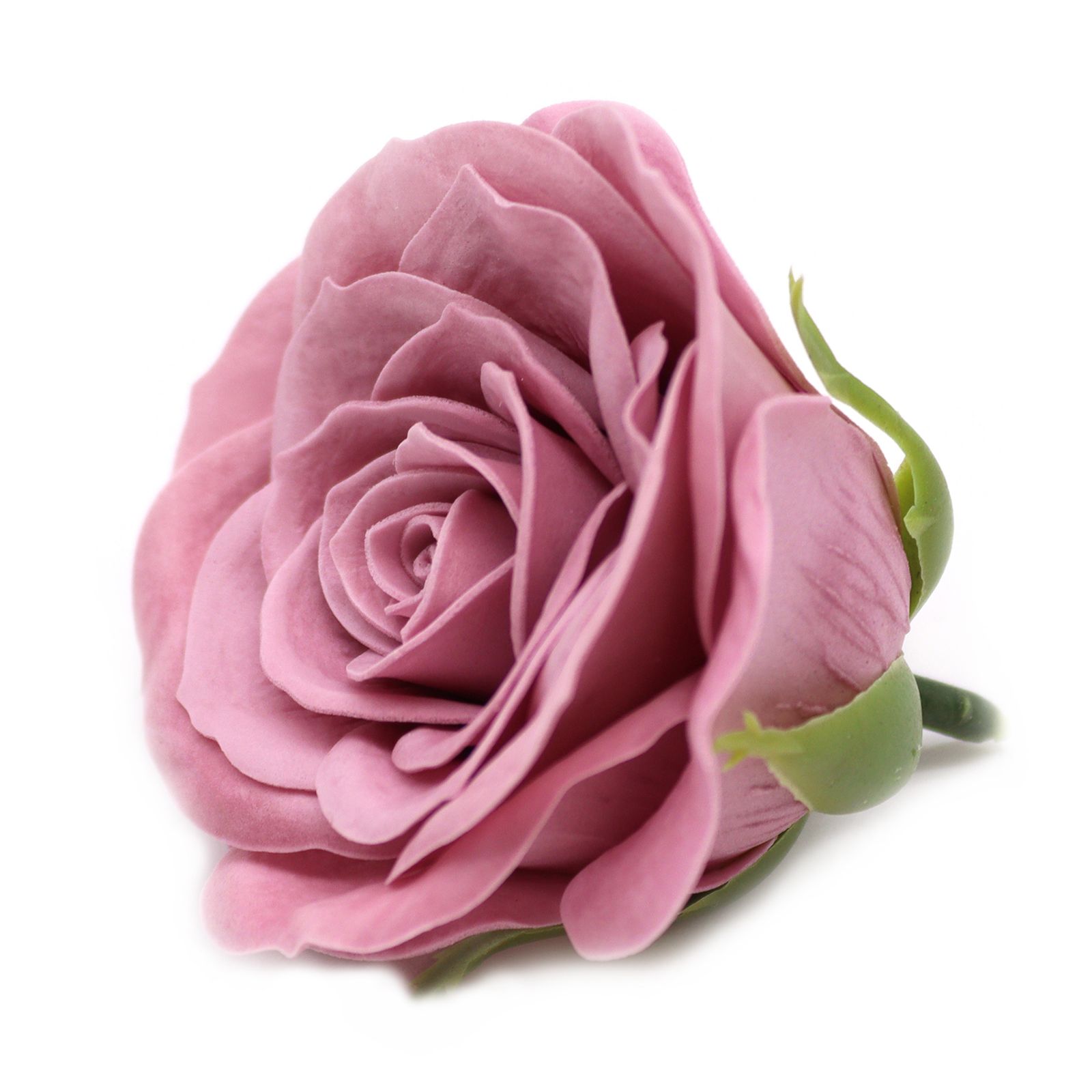 Flor de jabón artesanal - Vintage Rose - Malva - Imagen 3