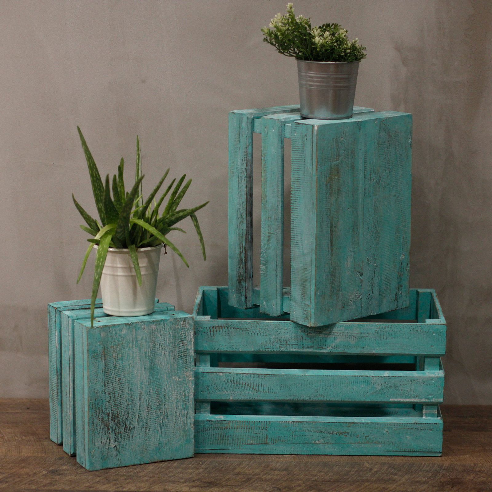 Caja de frutas set de 3 - Verde - Imagen 2