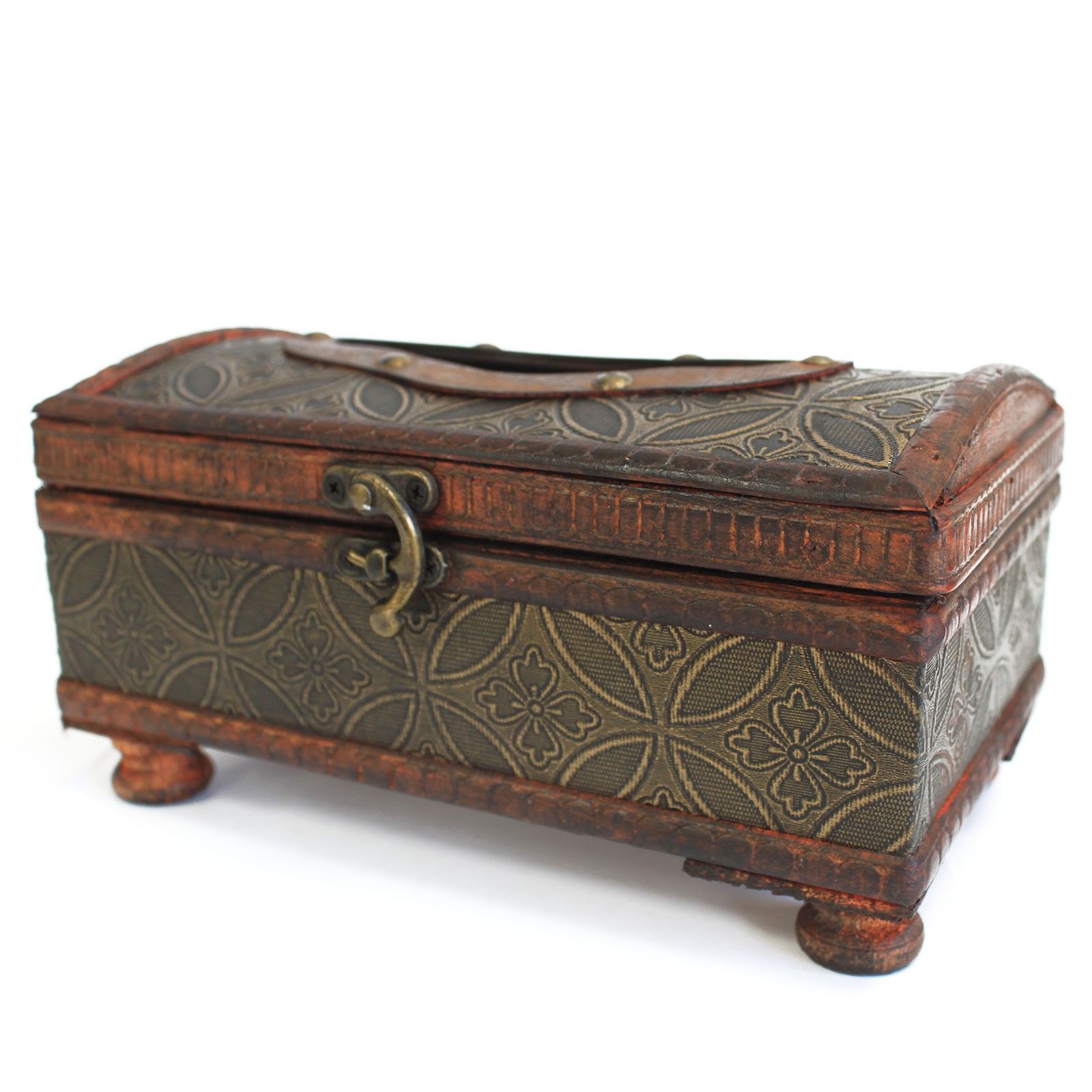 Caja de pañuelos Classic Glamour con Patas