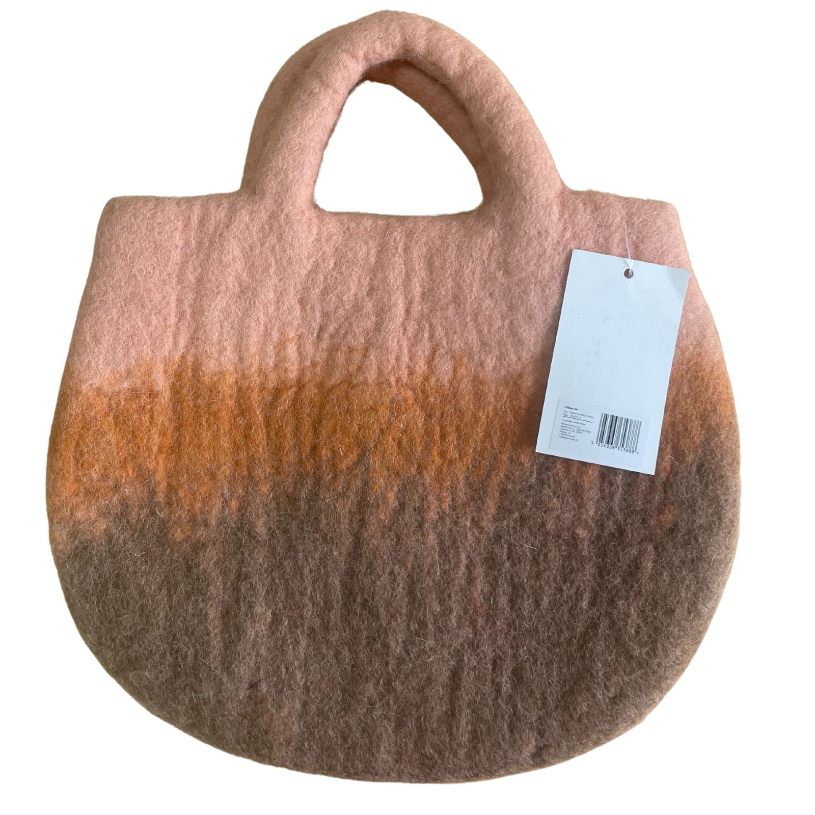 Bolsa de fieltro con girasoles y abejas - 35 x 27 cm - Imagen 3