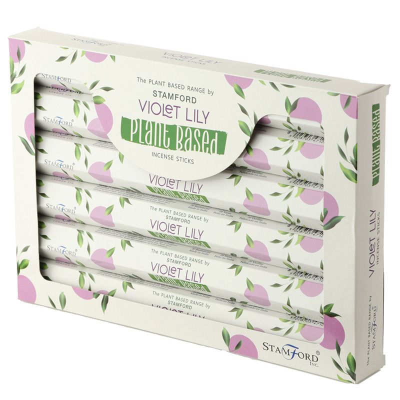 Varitas de Incienso a Base de Plantas - Violeta Lilly