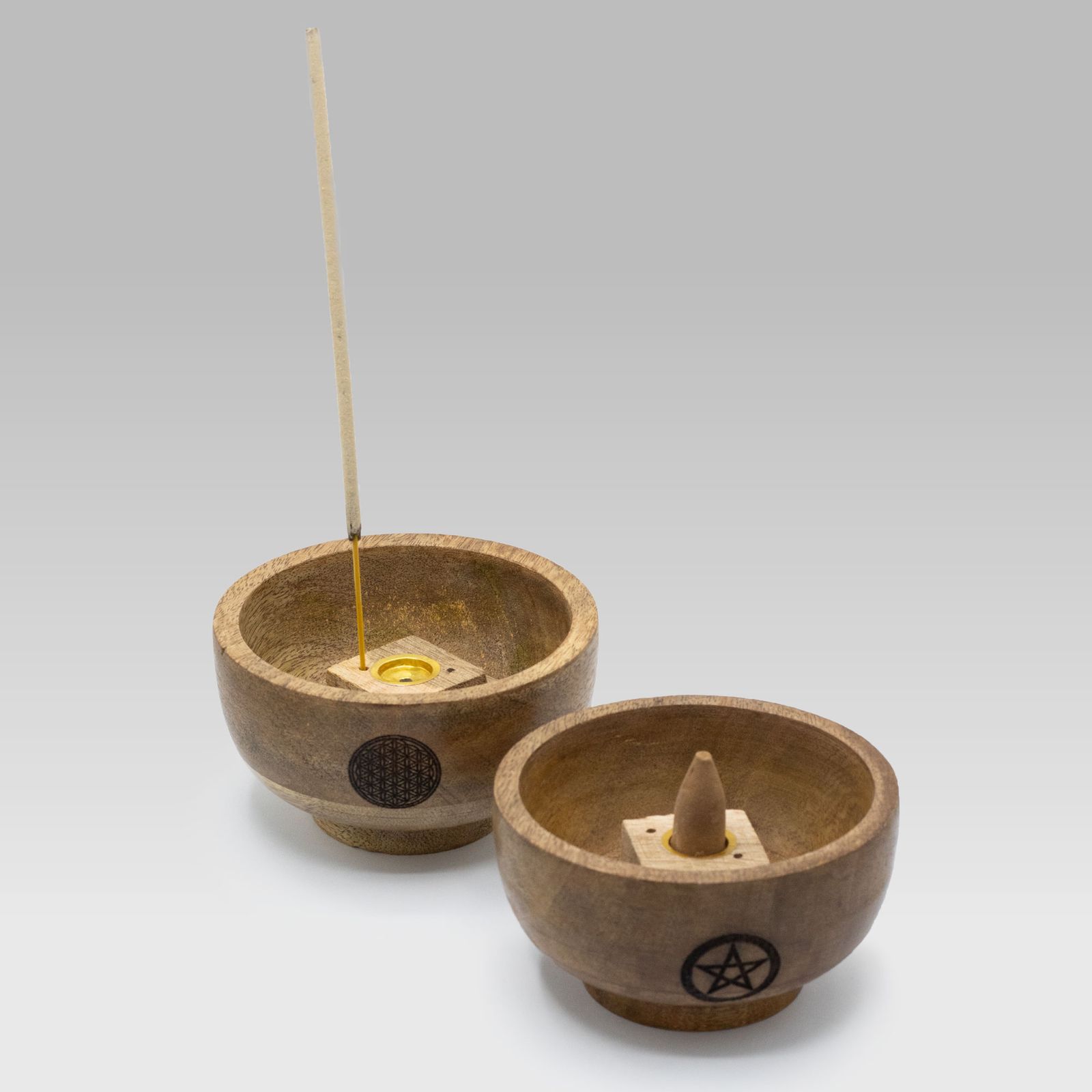 Pequeño Cuenco Ritual Portaincienso 11x6.cm - (asst esoteric) - Imagen 5