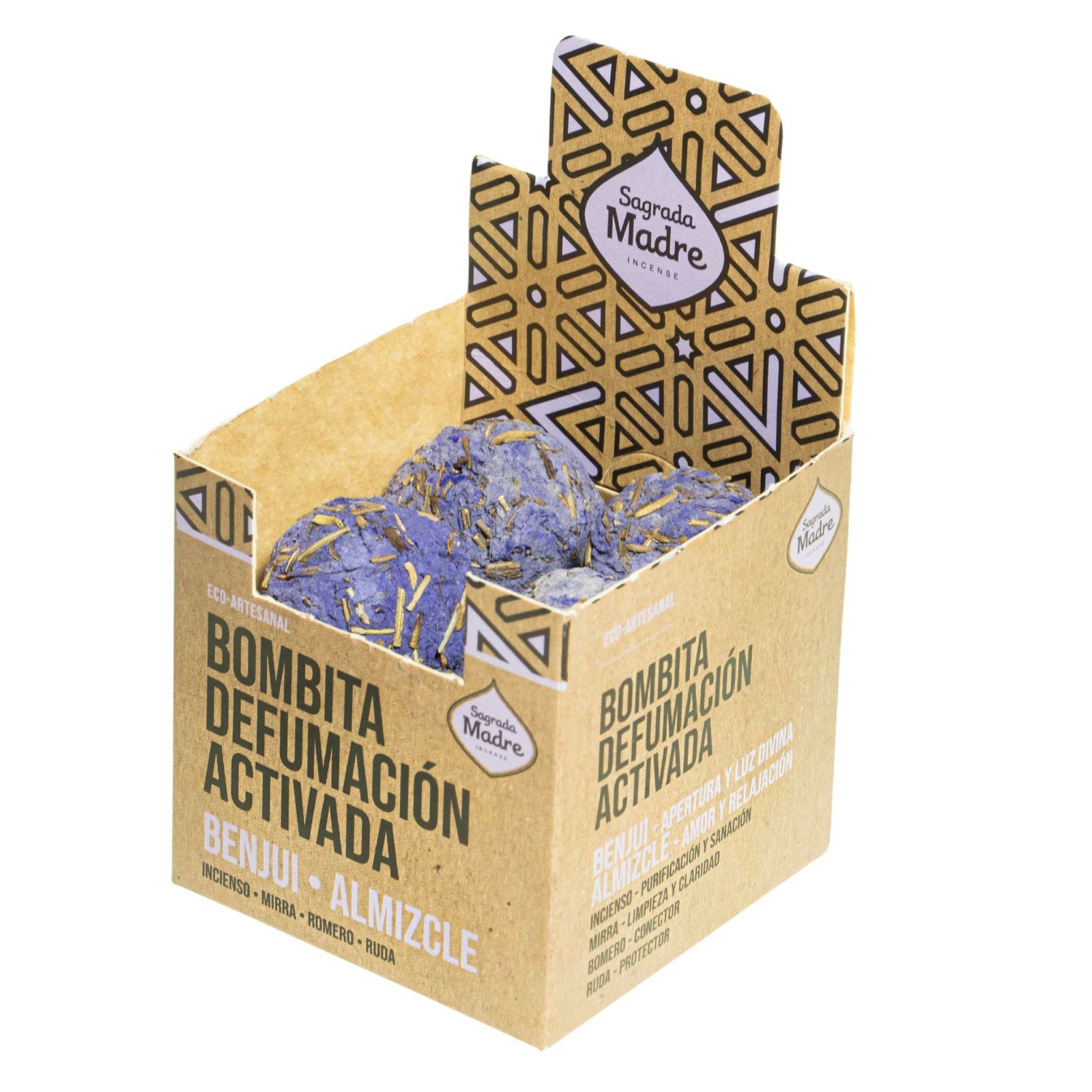 Caja de Incienso x 8 bombitas - Incienso Benjui - Imagen 2
