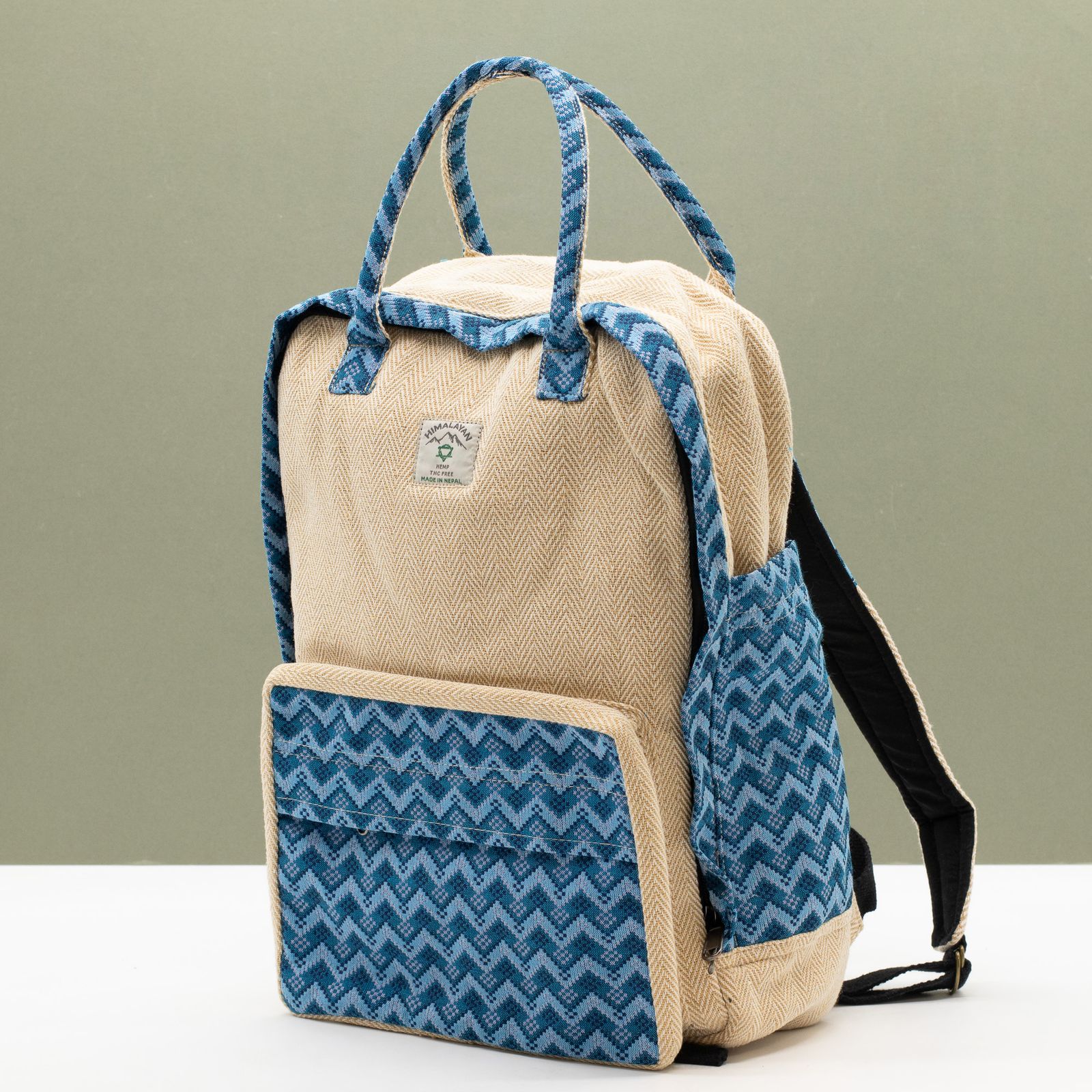 Mochila Kathmandu grande - Diseño Dhaka (39x28x13 cm) - Imagen 10