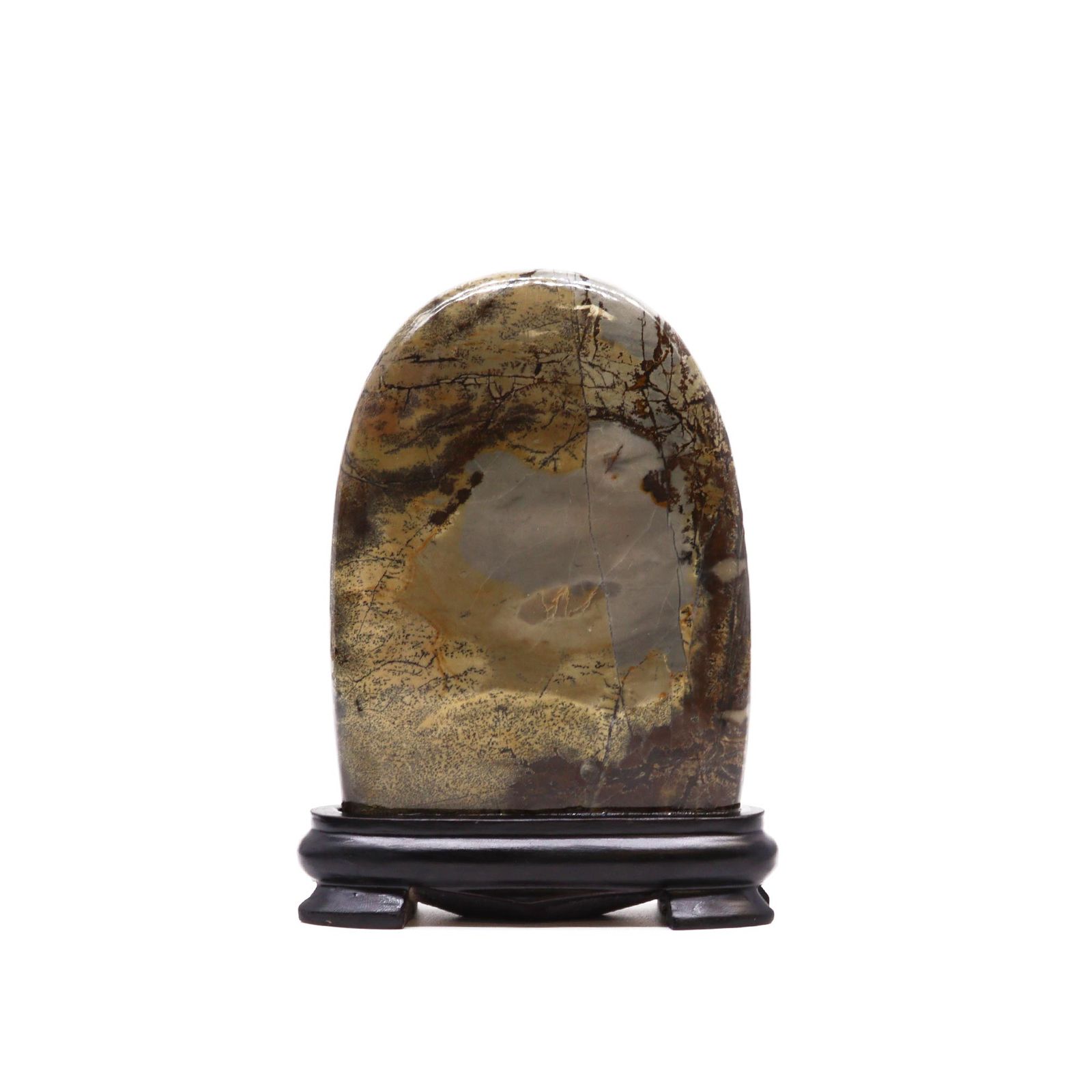 Piedras con imagenes de Guohua - Arco - 145x110 mm (aprox 140 g)