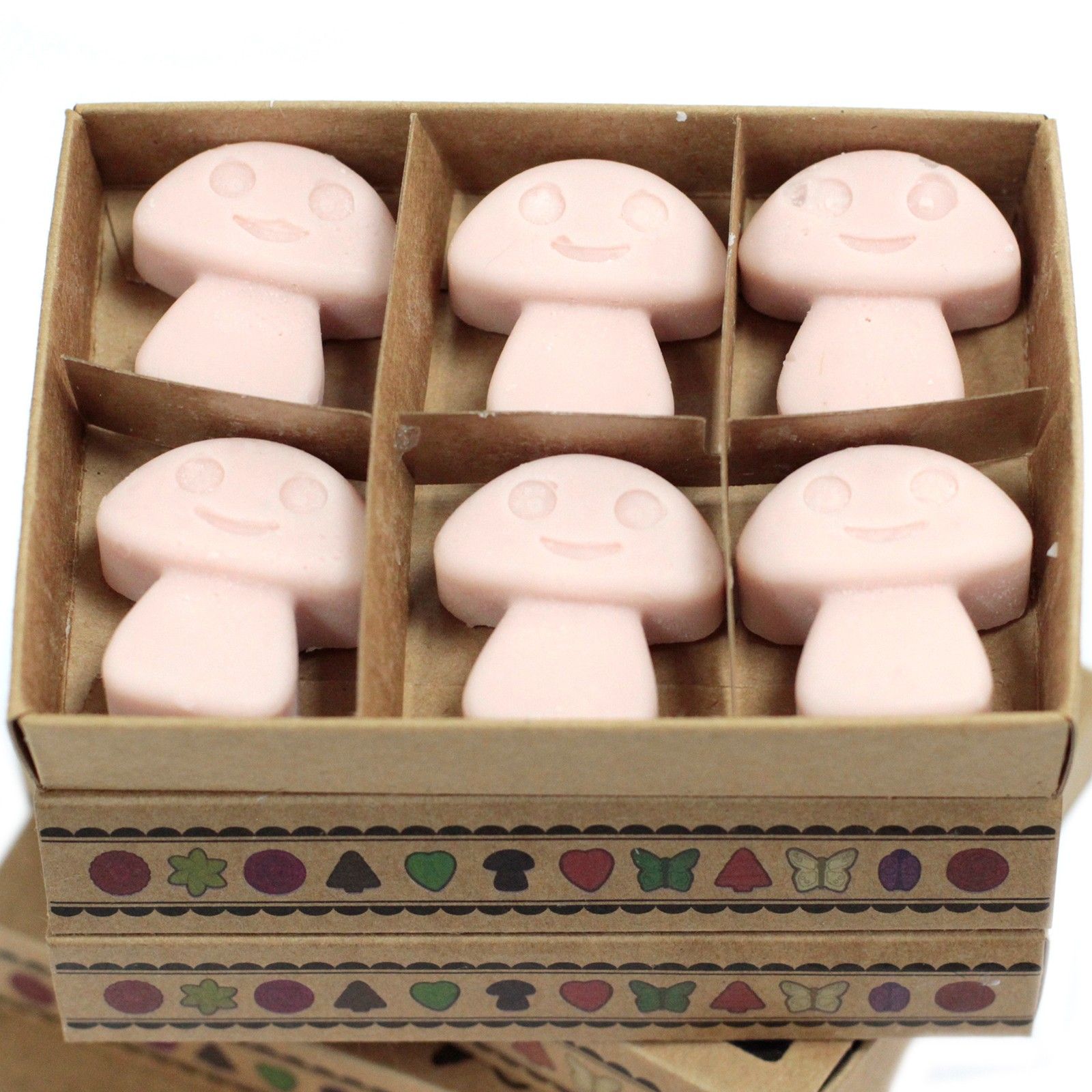 Caja de 6 ceras de Soja - Jengibre - Imagen 6