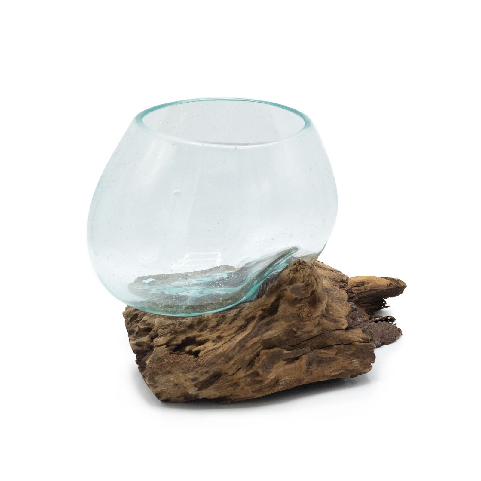 Vidrio Fundido Sobre Madera - Tazón mediano - Imagen 2