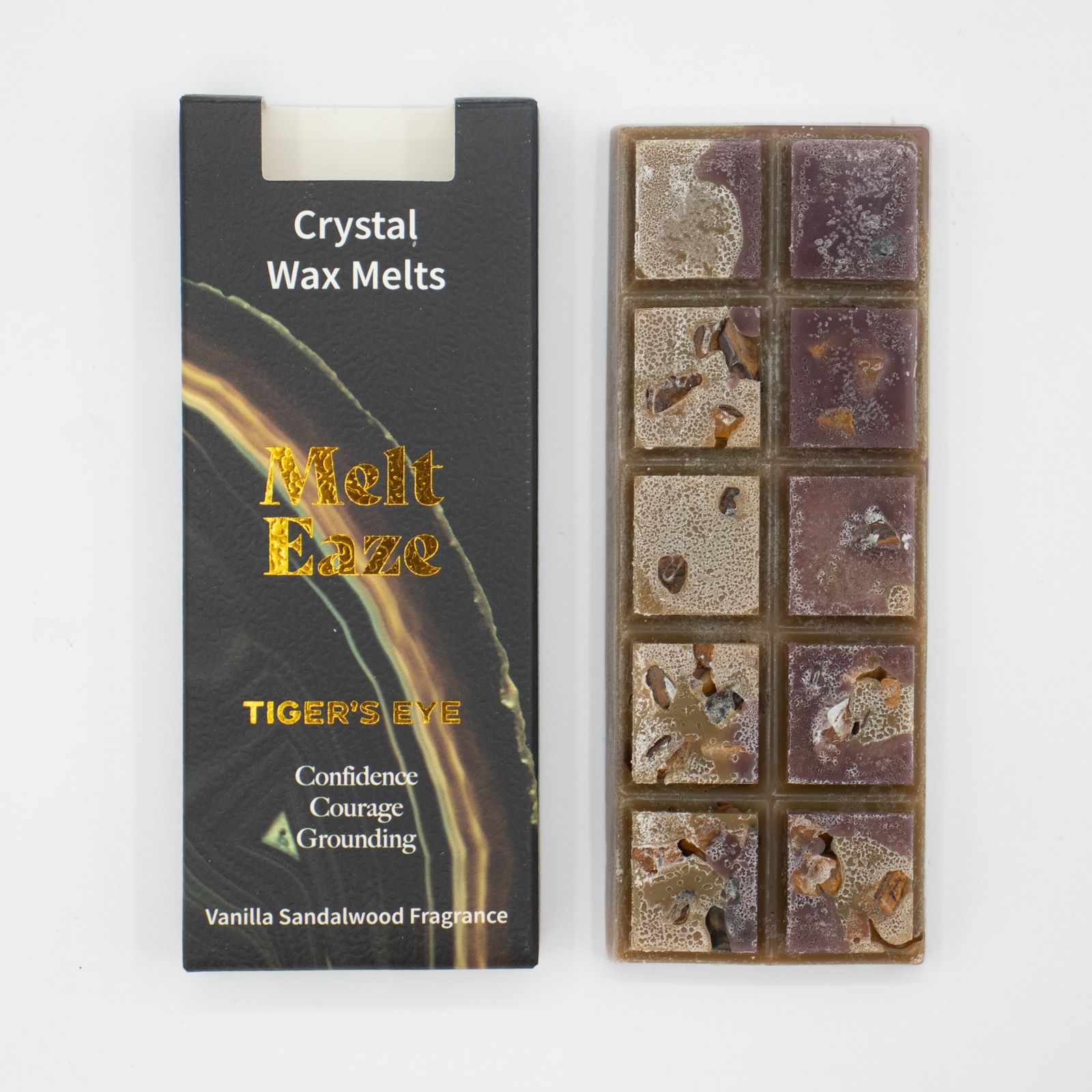 MeltEaze Wax Melts 50g - Tigereye Strength - Vainilla Sándalo - Imagen 4