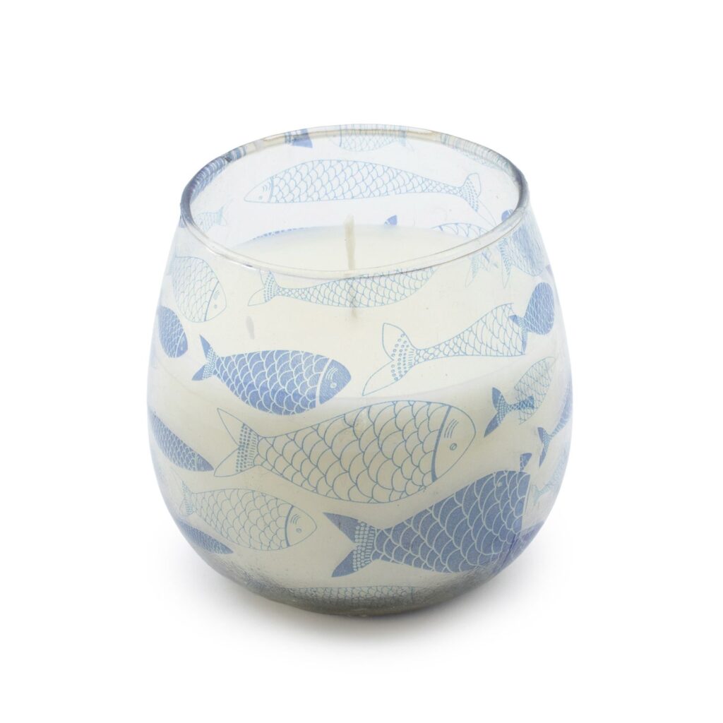 Velas en frascos de vidrio pequeños - Seabreeze