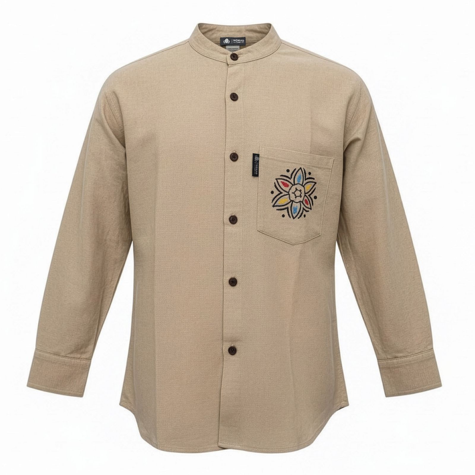 Nomad Sari Kathmandu Shirt - Piedra - Grande