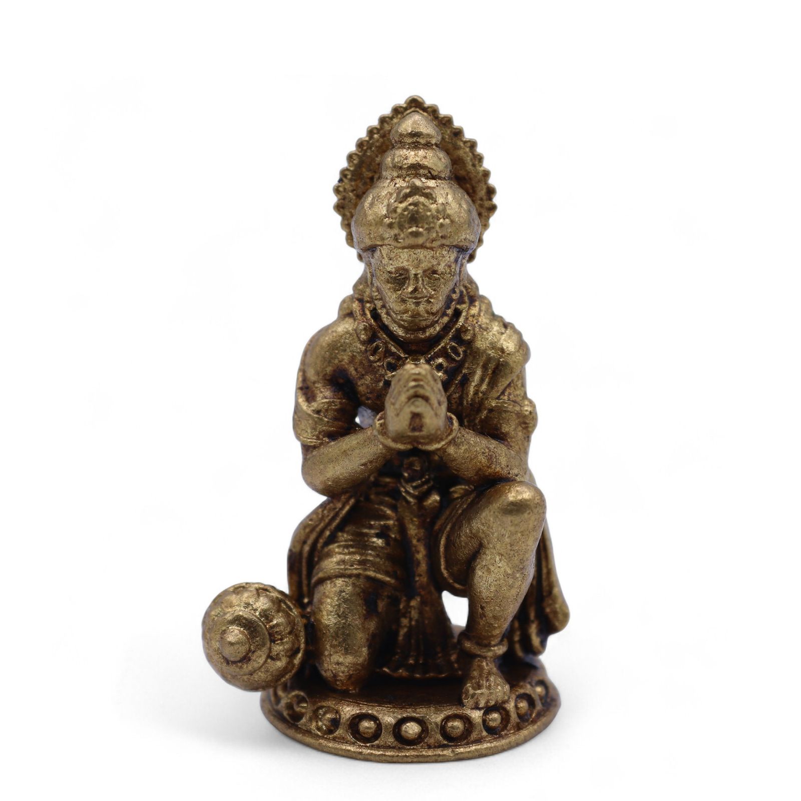 Dioses en miniatura de latón - Hanuman (30 g) - 36mm - Imagen 2