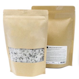 Mezcla de Sal de Baño del Himalaya 165g - Relax - Etiqueta Blanca - Imagen 3