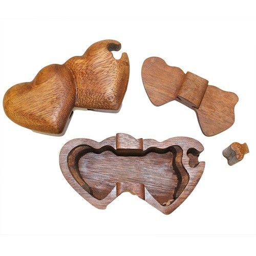 Caja mágica de Bali - Corazones gemelos - Imagen 2